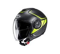 HJC Helmets Casque jet moto, I40, Camet, MC4HSF, M Noir/Jaune