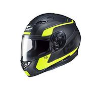 HJC Helmets NC Casque Moto Hommes, Noir/Jaune, XL