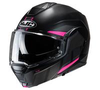 HJC i100 Beis MC8SF Casque Modulable Mat/Noir/Rose M unisex