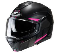 HJC i100 Beis MC8SF Casque Modulable noir XS