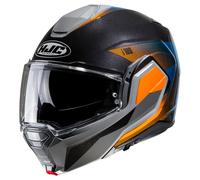 HJC i100 Beston MC27 Casque Modulable Noir/Orange 2XL unisex