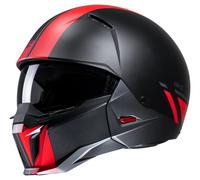 HJC i20 Batol MC1SF Casque Jet Noir/Rouge S unisex