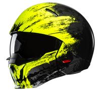 HJC i20 Furia MC3H Casque Jet Noir/Jaune S unisex
