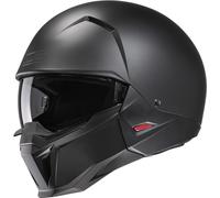 HJC i20 Solid Casque à réaction, noir, taille 2XL pour homme