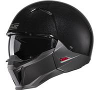 HJC i20 Solid Casque à réaction, noir, taille XS 54 55 pour homme
