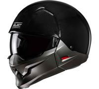 HJC i20N Casque jet, noir, taille L pour homme
