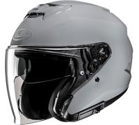 HJC i31 Solid Casque jet, gris, taille L pour homme