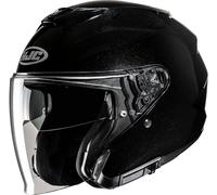 HJC i31 Solid Casque jet, noir métallique, Taille L (58/59)