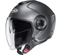 Casque Jet HJC i40N SOLID SEMI FLAT TITANIUM