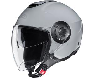 HJC i40N Solid Casque jet, gris, Taille S (55/56)