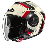 HJC i40N VELU - XS - i40N VELU MC1 - NOIR/BLANC/ROUGE