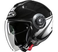 HJC i40N VISION Jethelm schwarz-weiss MC5 L