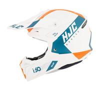 HJC I50 Erased Motocross Casque blanc S