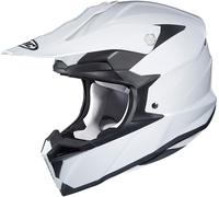 HJC i50 Solid Casque de motocross, blanc, taille S pour homme