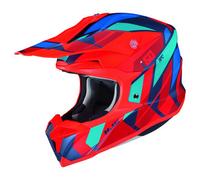 HJC i50 Vanish MC64HSF Casque De Cross rouge XXL