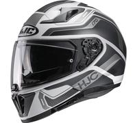 HJC i70 Lonex Casque, gris-blanc, taille XS pour homme