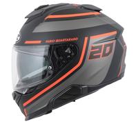 HJC I71 FQ20 MC1SF Mat/Noir/Rouge S unisex