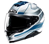 HJC i71 Iorix MC2 Casque Intégral Bleu/Blanc S unisex