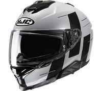 HJC i71 Peka Casque, Gris/Noir, Taille M (57/58)