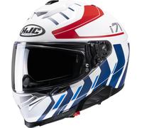 HJC i71 Simo Casque, Blanc/Bleu/Rouge, Taille XS (54/55)