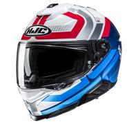 HJC i71 Viz MC21 Casque Intégral Blanc/Bleu/Rouge M unisex