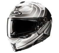 HJC i71 Viz MC5 Casque Intégral Blanc/Gris/Noir S unisex multicolore