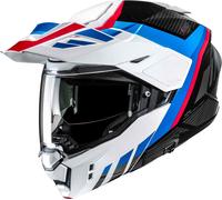 HJC i80 Imes Casque, noir-blanc-rouge-bleu, taille L pour homme