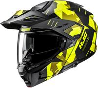 HJC i80 Roki Casque, noir-jaune, taille XS 54 55 pour homme