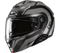 HJC Casque modulable i91 ARVEN MC5 – Noir/Gris – Taille XS