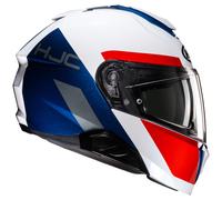 HJC i91 Bina MC21 Casque Modulable Blanc/Bleu/Rouge M unisex