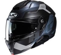 HJC i91 Carst Casque, noir-gris-argent, taille S pour homme