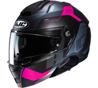 HJC I91 Carst MC8SF Noir/Anthracite/Rose Taille S femme
