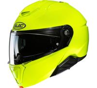 HJC i91 Solid Casque, vert, taille M pour homme