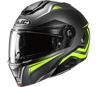 HJC i91 Tricus Casque, noir-gris, taille M pour homme