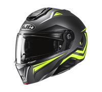 HJC i91 Tricus Casque, noir-gris, taille M pour homme