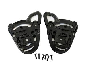 HJC Mécanisme de visière HJ38 compatible avec i71 et F71 Gear Plate Kit de fixation de visière