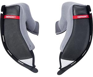 HJC Mousses Joues/Cheek Pads pour Hommes, Noir, 55mm