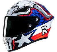 HJC RPHA 1 Garrett Gerloff Replica Casque, blanc-rouge-bleu, taille XL pour homme