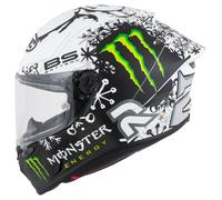 HJC RPHA 1 V2 Carbone Snow.Diab. MC10SF Casque Intégral Noir/Blanc/Vert S unisex