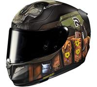 HJC RPHA 11 Ghost Call Of Duty Casque, noir/vert, Taille L (58/59)