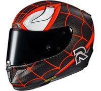 HJC RPHA 11 Miles Morales Marvel Casque, Noir/Blanc/Rouge, Taille L (58/59)
