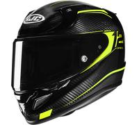HJC RPHA 12 Carbon Keres Casque, noir/jaune, Taille S (55/56)