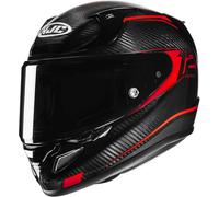 HJC RPHA 12 Carbon Keres Casque, noir/rouge, Taille L (58/59)
