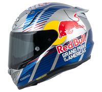 HJC RPHA 12 Grand Prix Red Bull d'Austin II Casque Intégral Argenté/Bleu/Rouge XL unisex