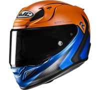 HJC RPHA 12 Kos Casque, Orange/Bleu, Taille L (58/59)