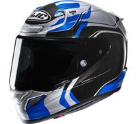 casque hjc rpha 12 lawin - gris / bleu S
