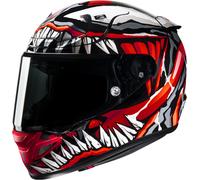 HJC RPHA 12 Maximized Venom Marvel Casque, noir-blanc-rouge, taille M pour homme