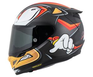 HJC RPHA 12 Shadow The Hedgehog MC1SF Mat/Noir/Rouge/Blanc S unisex