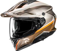 HJC RPHA 60 Arbre Casque d’enduro, Blanc/Marron, Taille M (57/58)