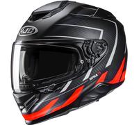 HJC RPHA 71 Carbon Cano Casque, noir/orange, Taille XXL (62/63)
